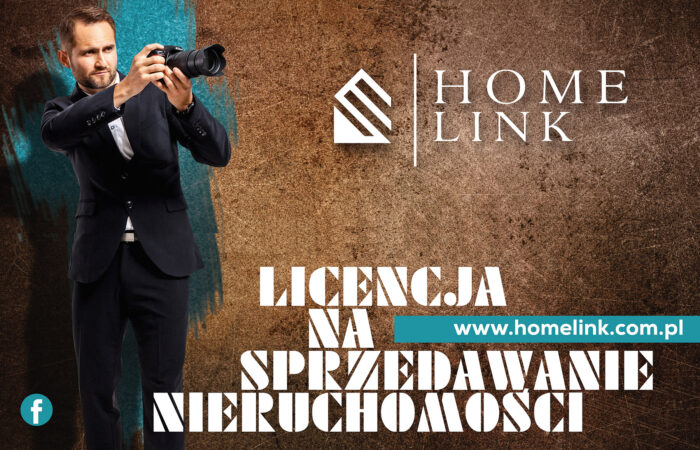 Mężczyzna w garniturze na reklamie
