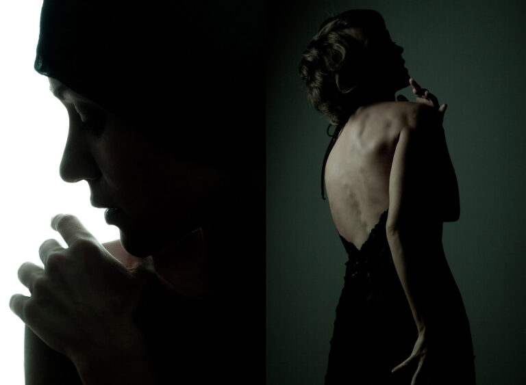 Artystyczny portret kobiety